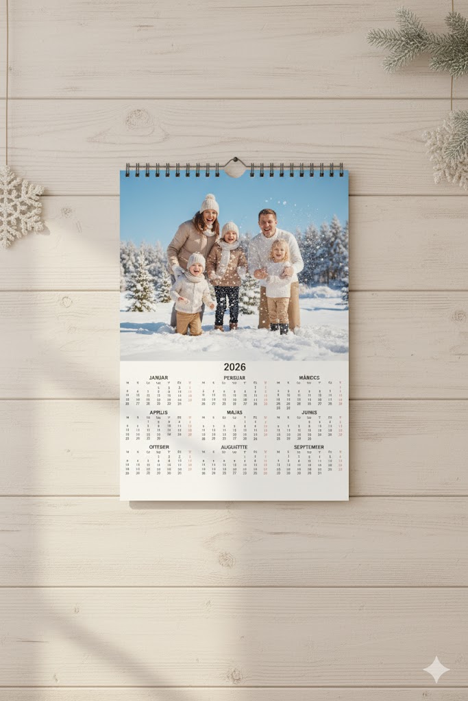 Havi óriás naptár